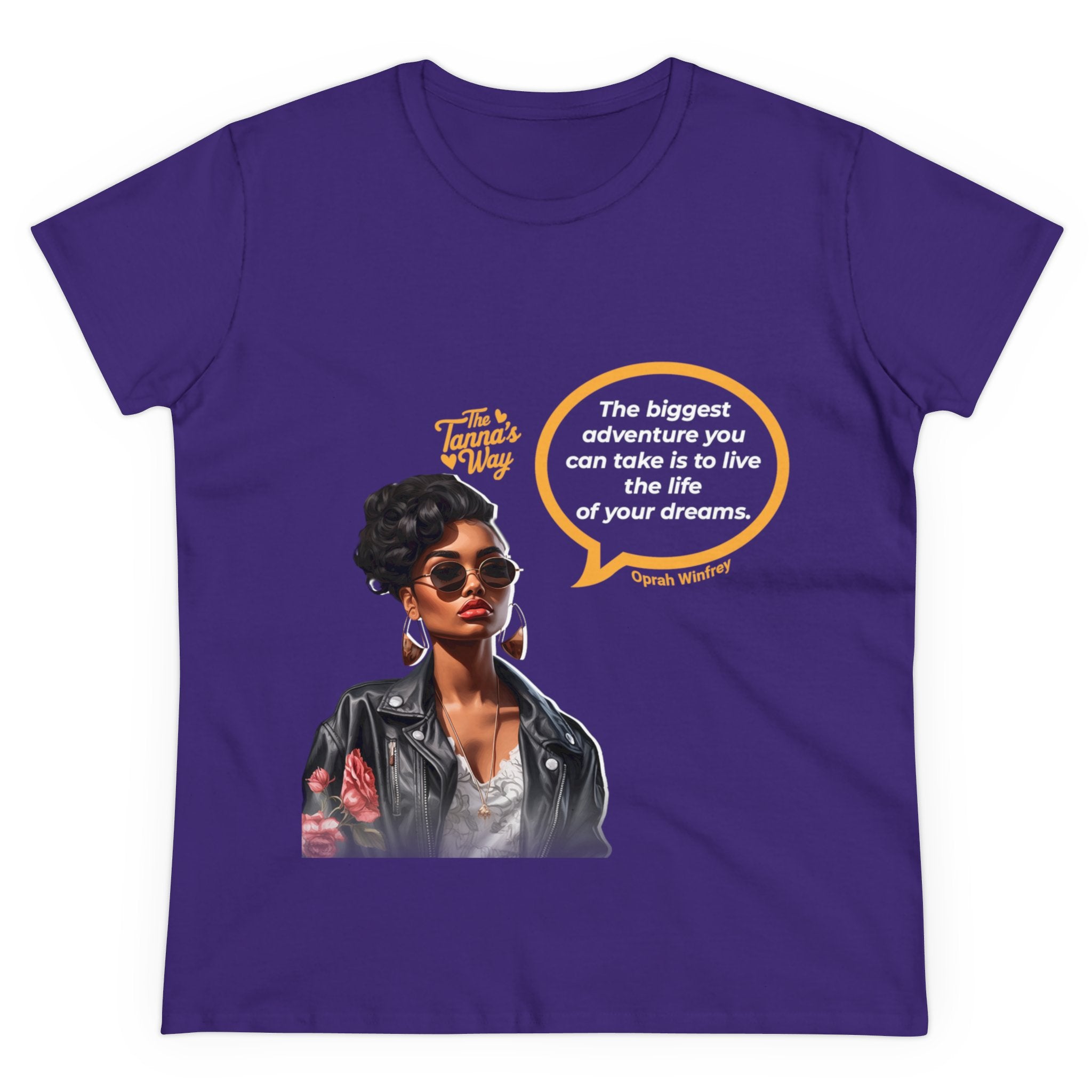 Oprah Winfrey | Women's Midweight Cotton Tee